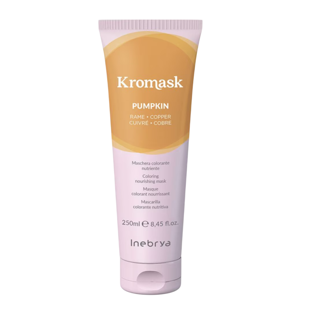 Inebrya, Kromask, Hair Colouring Cream Mask, Nourishing, Pumpkin, 250 ml