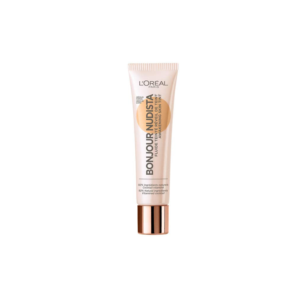 L'Oreal Paris, Bonjour Nudista, Hydrating, BB Cream, 002, Medium Dark, 30 ml