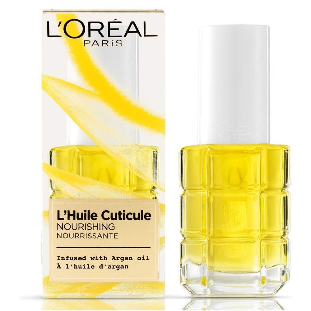 L'Oreal Paris, L'Huile Cuticle, Argan Oil, Nourishing, Nail Oil Treatment, 13.5 ml