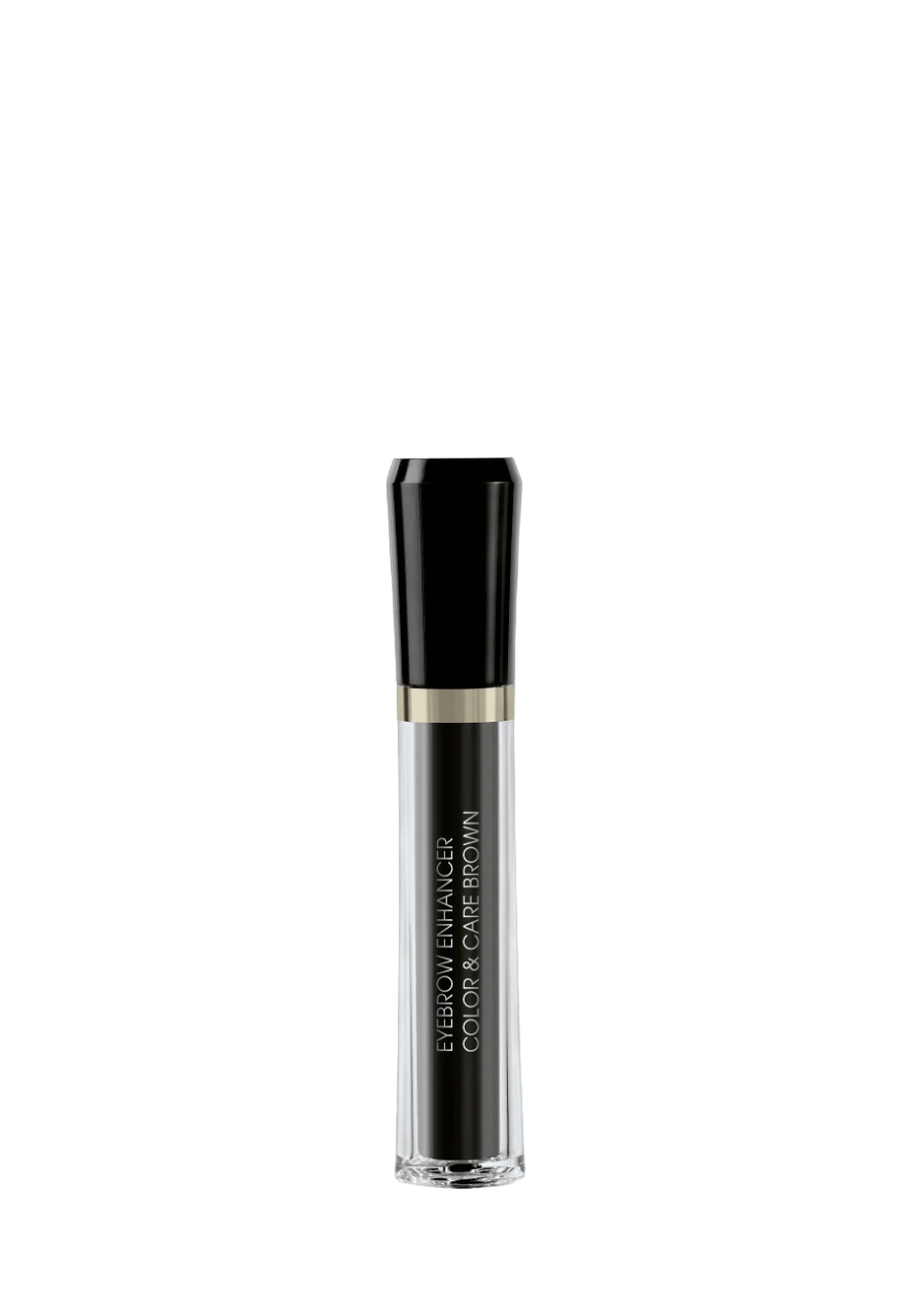 M2 Beauté, Eyebrow Enhancer Color & Care, vegan, wachstumsfördernd, Augenbrauengel, Braun, 6 ml