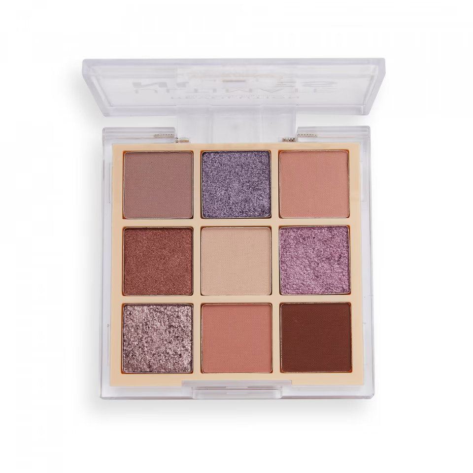 Makeup Revolution, Ultimate Nudes, Lidschatten-Palette, Light, 9 Nuancen, 8,1 g
