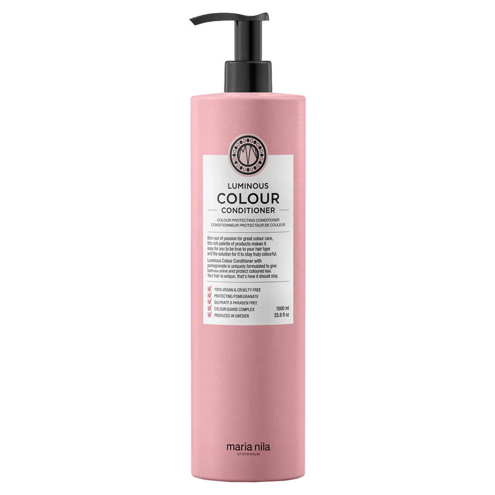 Maria Nila, Luminous Colour, Cruelty Free, Hair Conditioner, For Colour Protection, 1000 ml