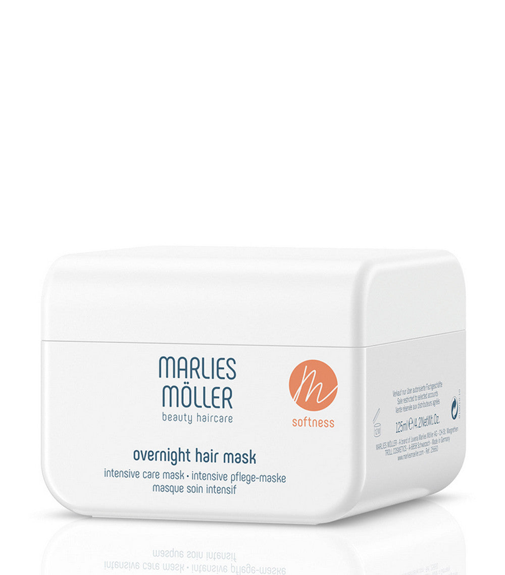 Marlies Moller, Specialists, Hair Treatment Cream Mask, Softening, Night, 125 ml