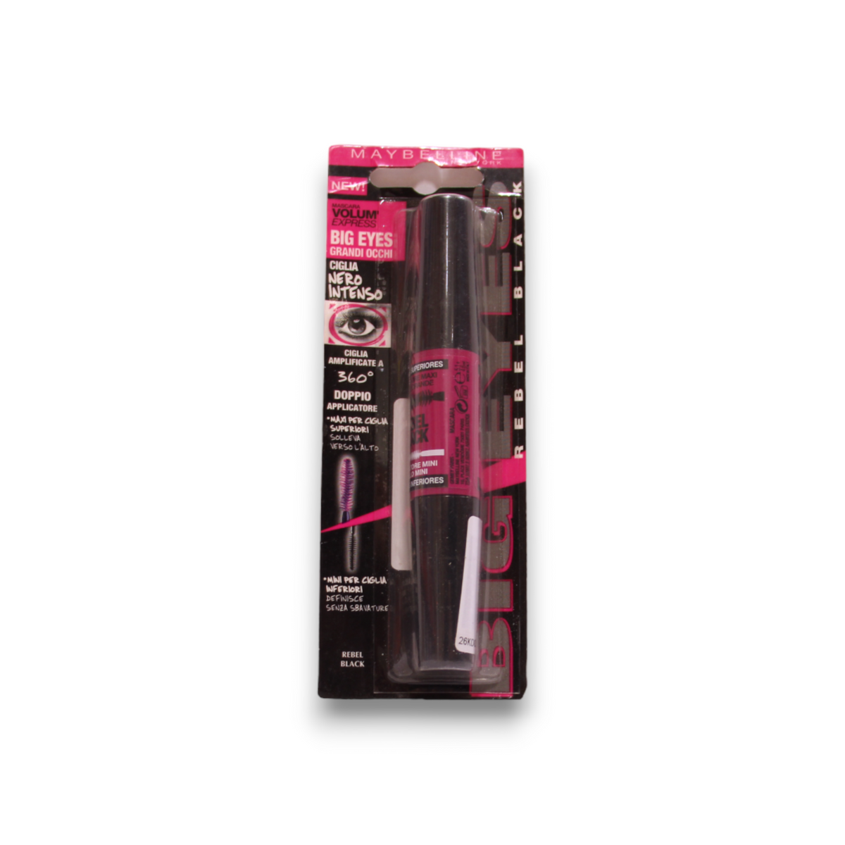 Maybelline, Big Eyes, Extra Volume, Mascara, 9.7 ml