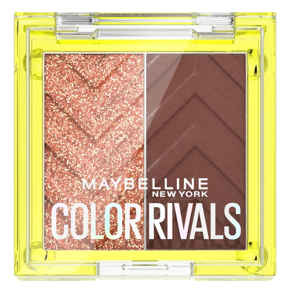 Maybelline, Color Rivals Duo Palette, Eyeshadow Palette, Spicy x Suave, 2, 3 g
