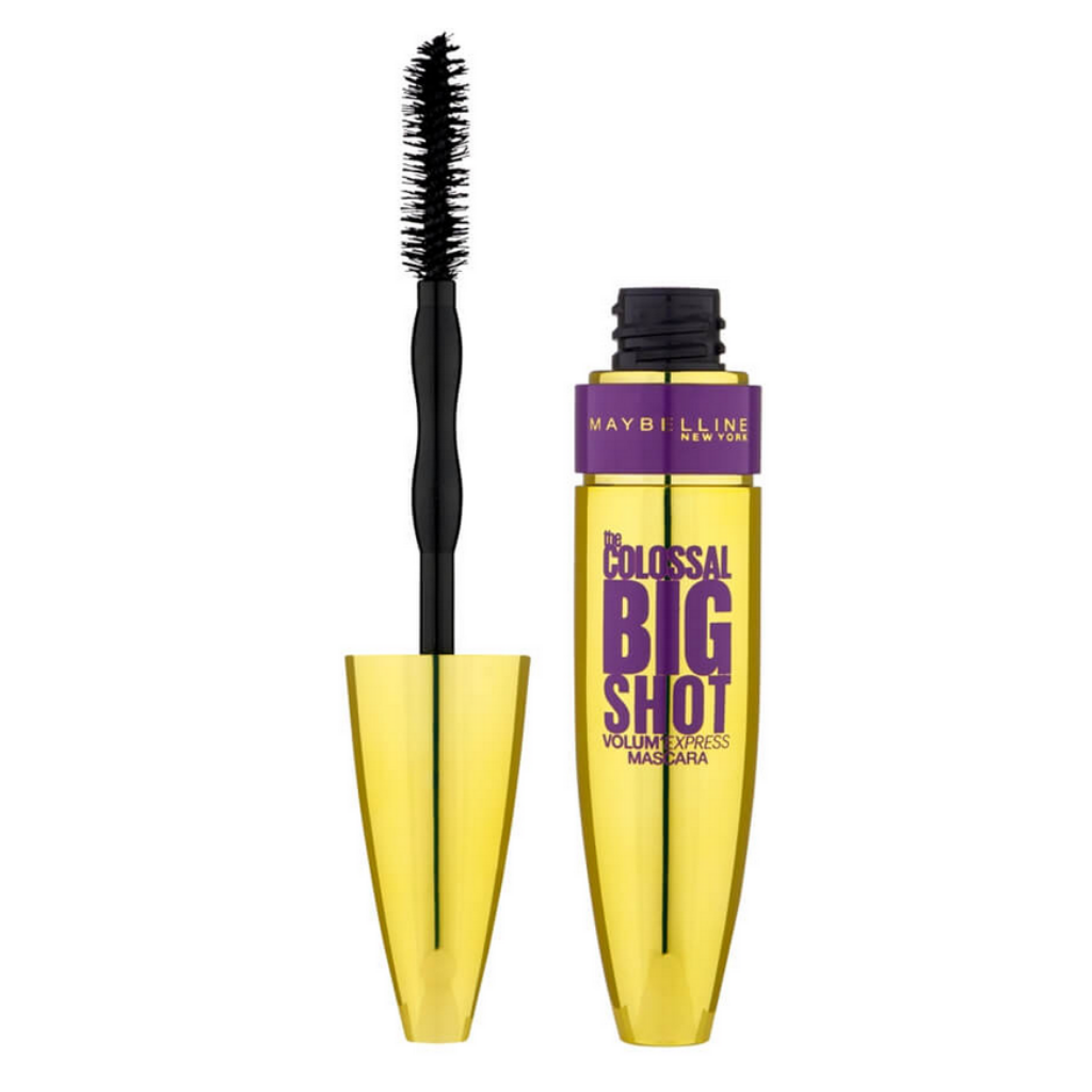 Maybelline, The Colossal Big Shot, Volumen-Mascara, Schwarz, 9,5 ml