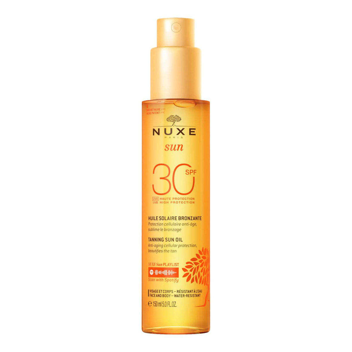 Nuxe, Sun, Sunscreen Spray, SPF 30, 150 ml