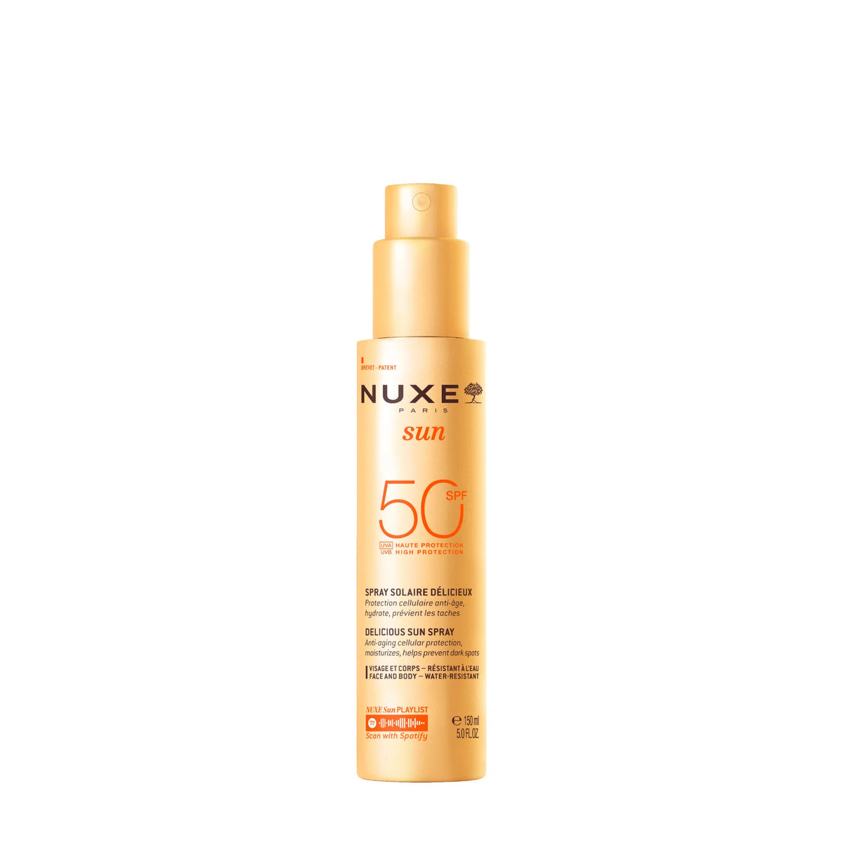 Nuxe, Sun, Sunscreen Spray, SPF 50, 150 ml