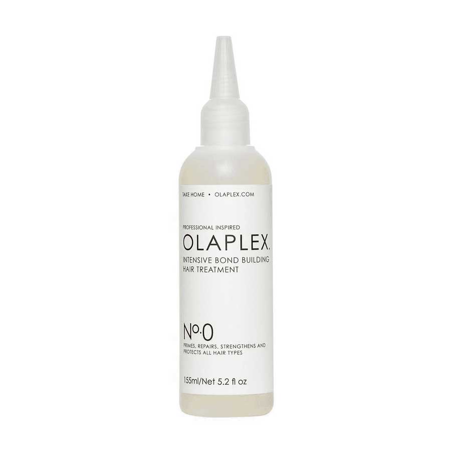 Olaplex, Intensive Bond Building No. 0, frei von DEA/Aldehyden & Formaldehyd, Haar-Lotion-Behandlung, grundiert/repariert/stärkt & schützt, 155 ml