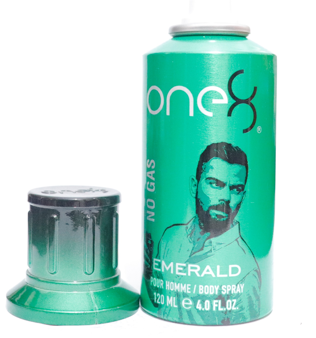 One 8, Emerald No Gas, Duftspray, für Herren, 120 ml