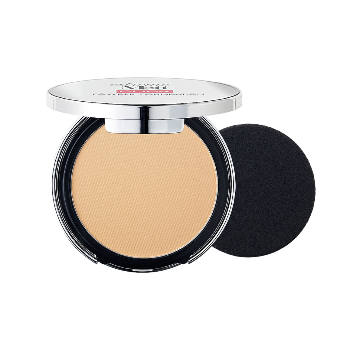 Pupa, Extreme Matt, Ölfrei, natürlich mattierend, Kompakt-Make-up, 002, Dark Ivory, LSF 20, 11 g