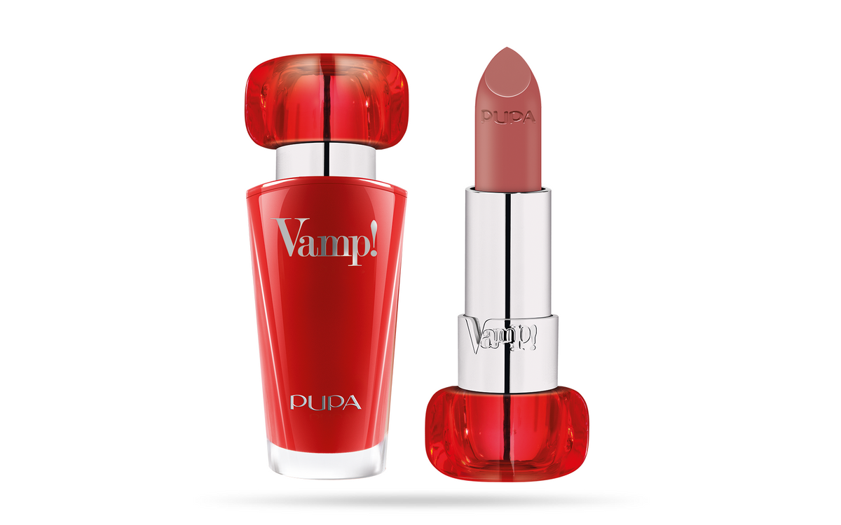 Pupa, Vamp!, frei von Parabenen, Volumen, cremiger Lippenstift, 107, Rosenholz, 3,5 g