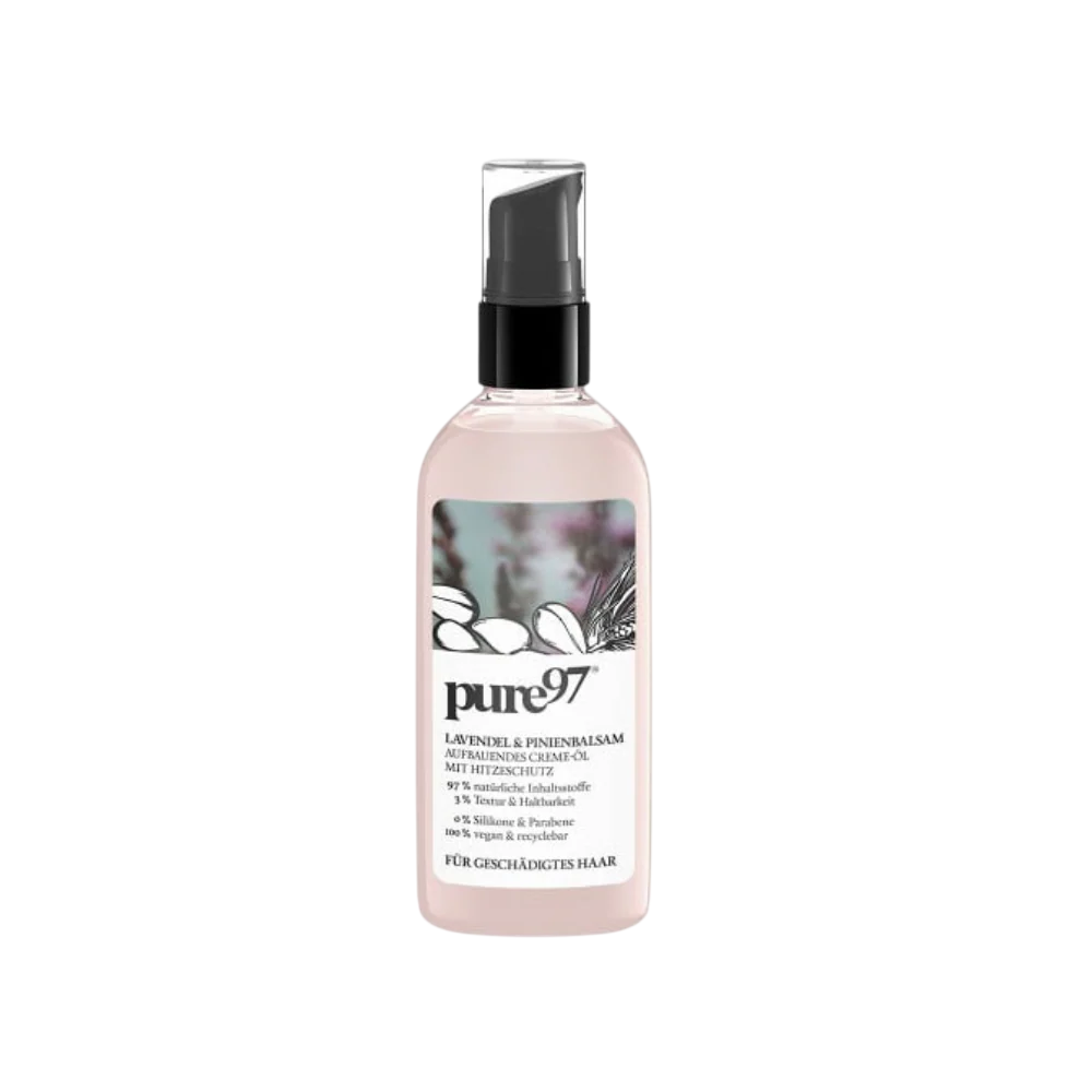 Pure97, Lavendel & Pinie, Haar-Creme-Kur, als Hitzeschutz, 100 ml