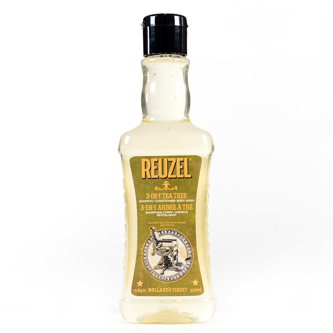 Reuzel, Tea Tree Oil, 3-in-1 Shampoo, Conditioner & Duschgel, feuchtigkeitsspendend, 350 ml