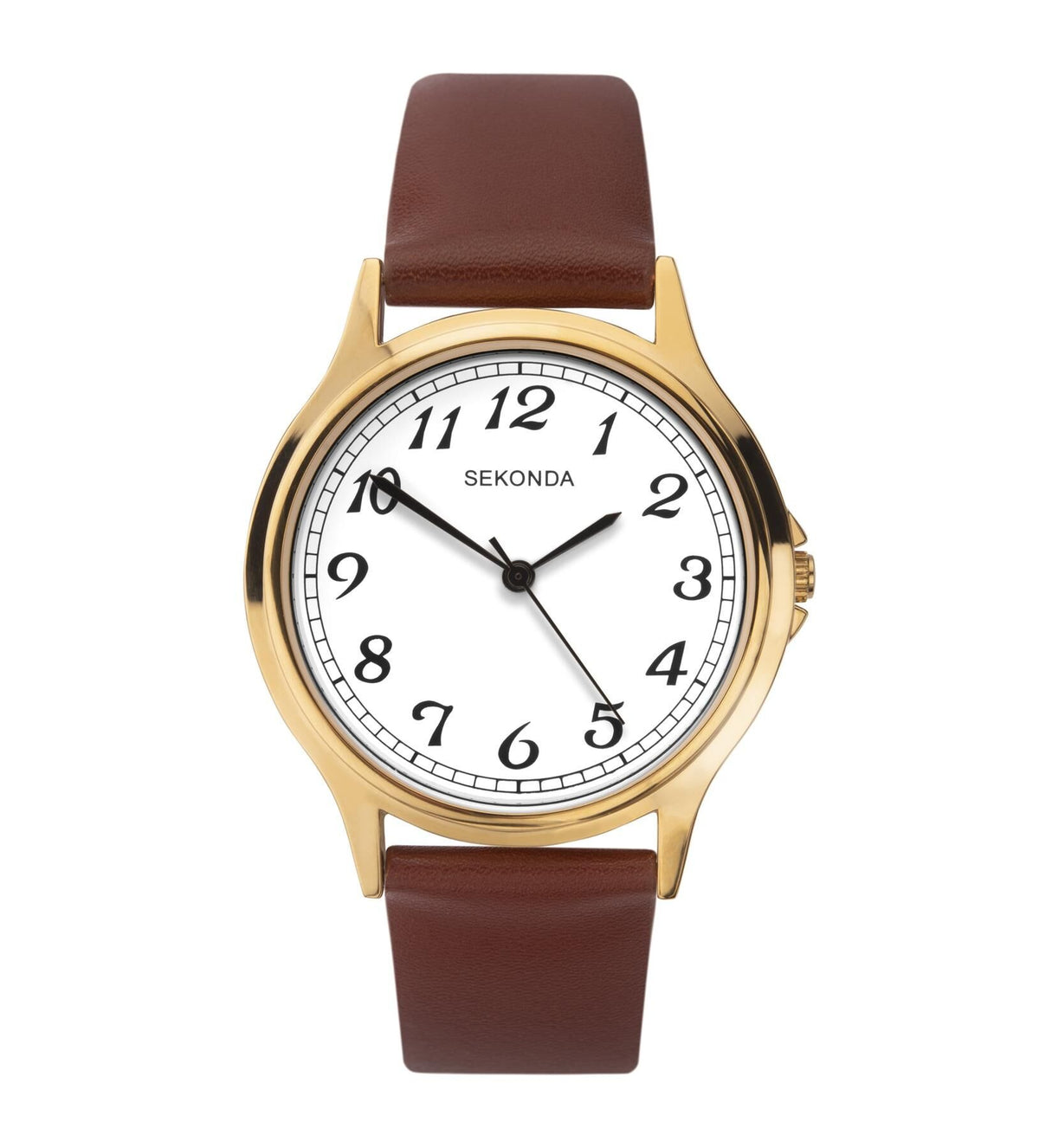 Sekonda, Sekonda, Quartz Leather Strap Watch, 1684.82, For Men
