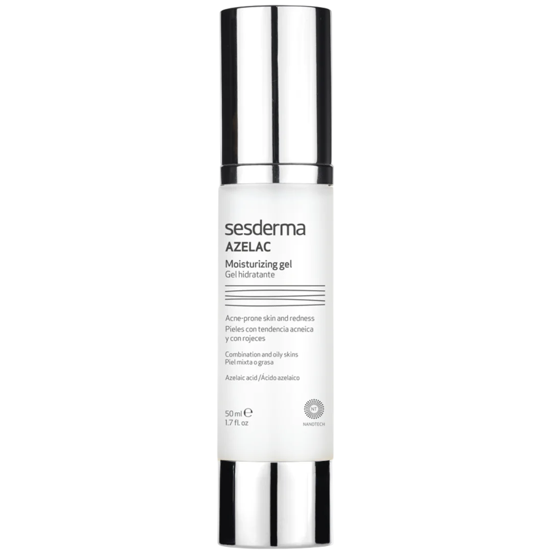 Sesderma, Azelac, Feuchtigkeitsspendend & Beruhigend, Tag & Nacht, Gel, Für Gesicht & Hals, 50 ml