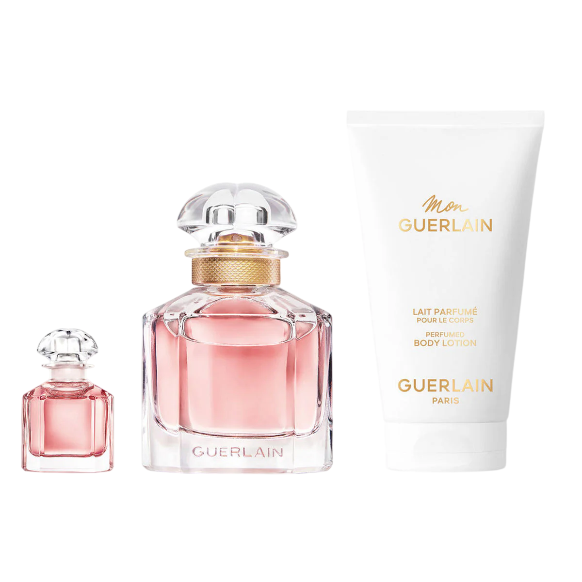 Guerlain Set: Mon Guerlain, Eau de Parfum, Damen, 50 ml + Mon Guerlain, Eau de Parfum, Damen, 5 ml + Mon Guerlain, Bodylotion, Körper, 75 ml