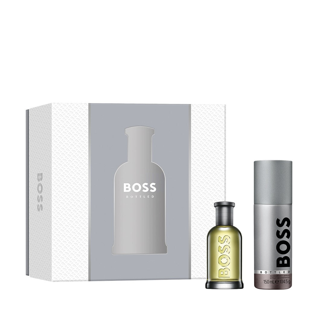 Set Hugo Boss: Boss Bottled, Eau De Parfum, For Men, 50 ml + Boss Bottled, Deodorant Spray, For Men, 150 ml
