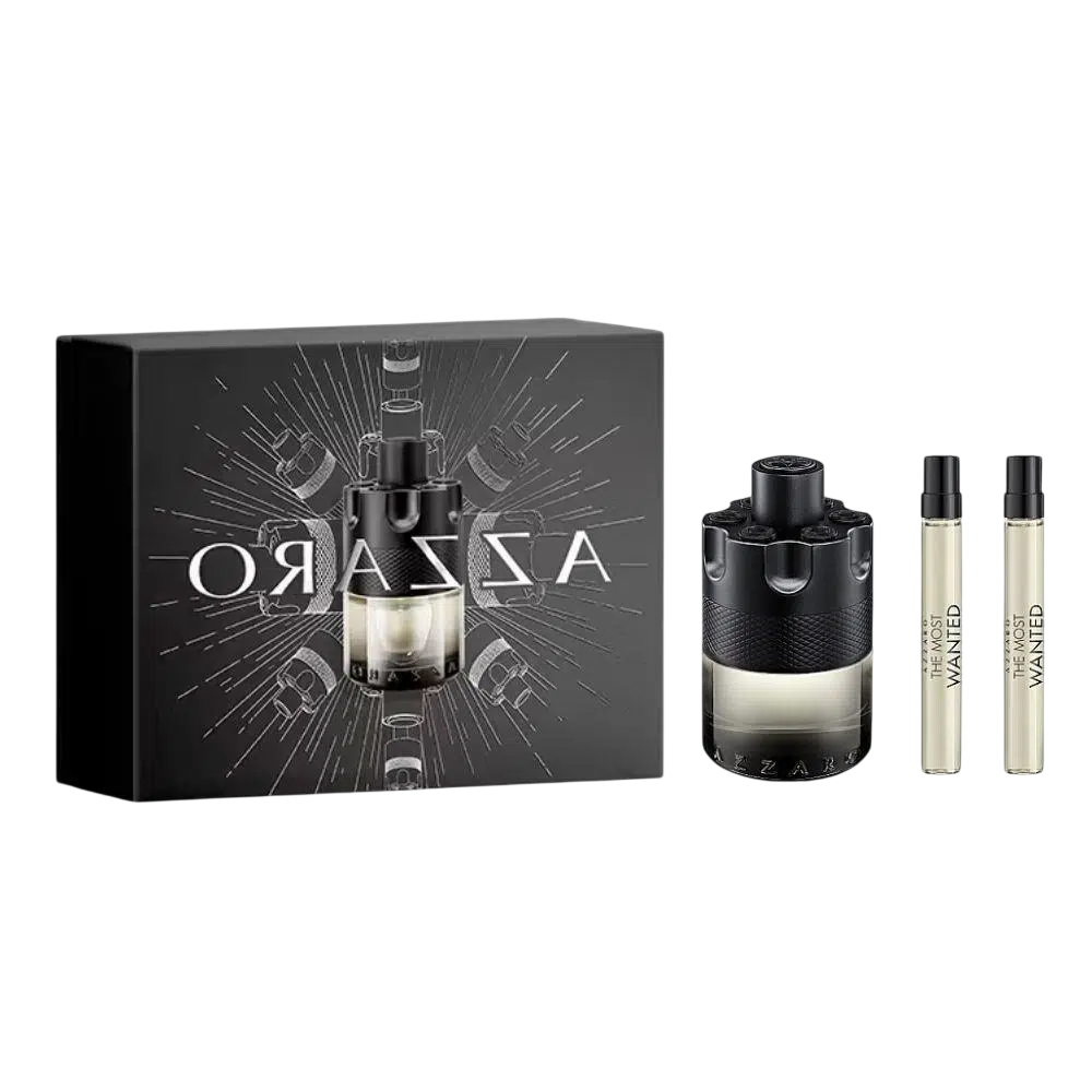 Set Loris Azzaro: The Most Wanted, Eau De Toilette, für Herren, 100 ml + The Most Wanted, Eau De Toilette, für Herren, 2 Stk., 10 ml