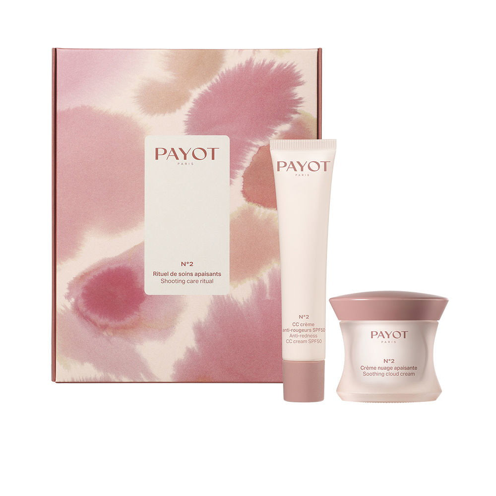 Set Payot: Nr. 2 Nuage, Beruhigende Creme, für Gesicht & Hals, 50 ml + Nr. 2, Schützende CC-Creme, SPF 50, 40 ml