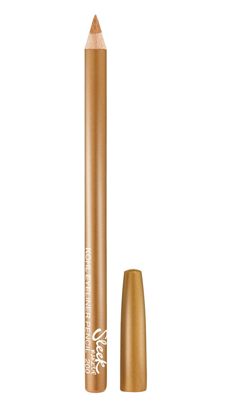 Sleek MakeUP, Sleek MakeUP, Kohl Eyeliner, 200, Gold, 1.2 g