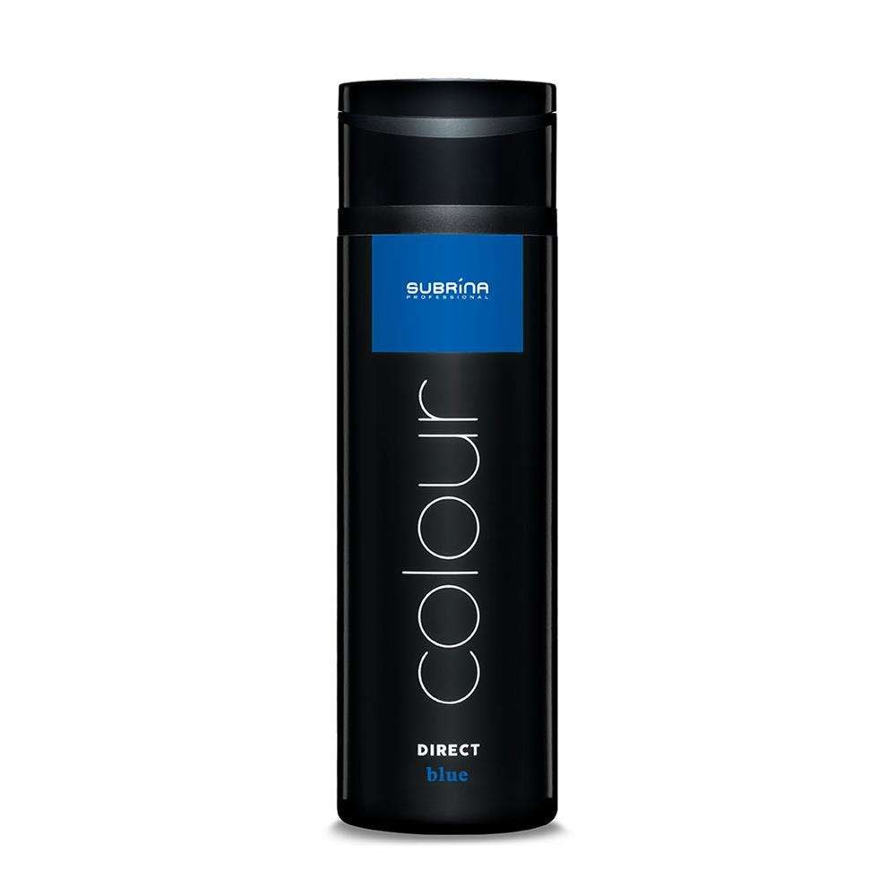 Subrina Professional, Direct Colour, ohne Oxidationsmittel und ohne Ammoniak, Haarcolorationsgel, extrem intensive Farben, Blau, 200 ml