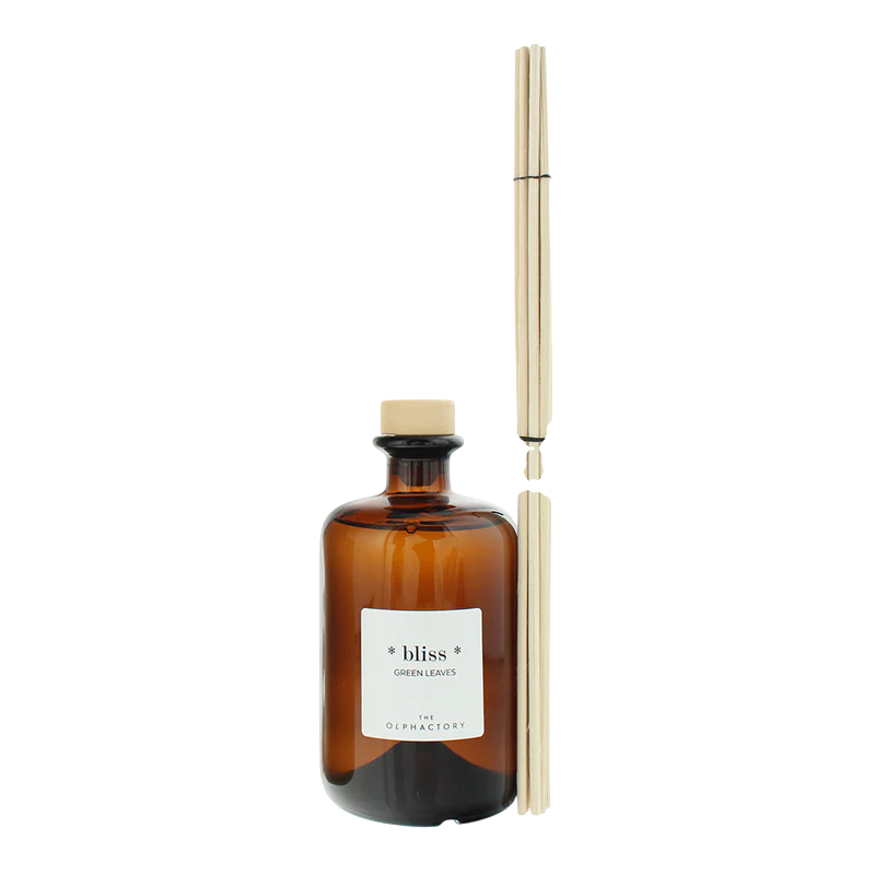 The Olphactory, Bliss Green Leaves, Duftstäbchen, Aroma-Raumduft, 500 ml