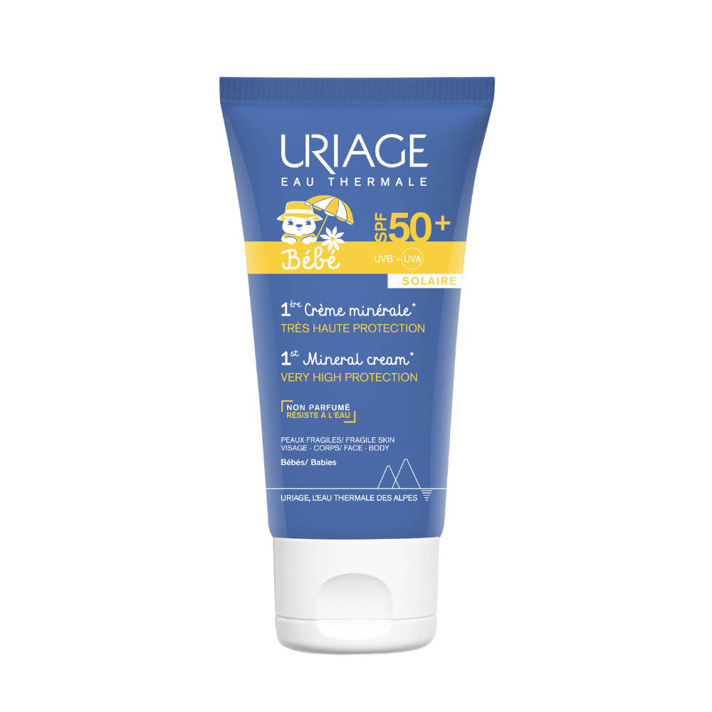 Uriage, 1er Bébé, Sonnenschutz, Sonnencreme, für Gesicht & Körper, LSF 50+, 50 ml