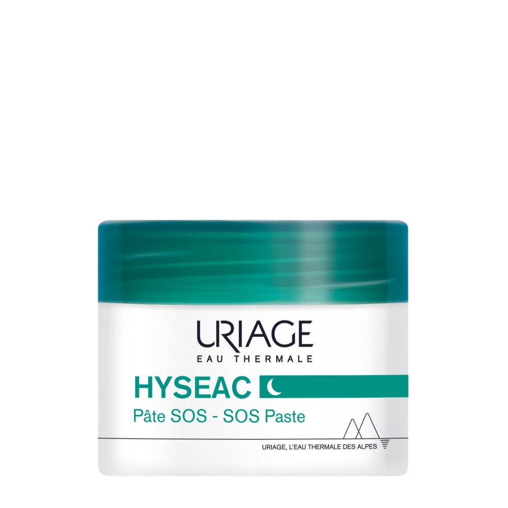 Uriage, Hyséac SOS-Paste, Anti-Unreinheiten, Nacht, lokale Pflegecreme, gegen Hautunreinheiten, für das Gesicht, 15 g