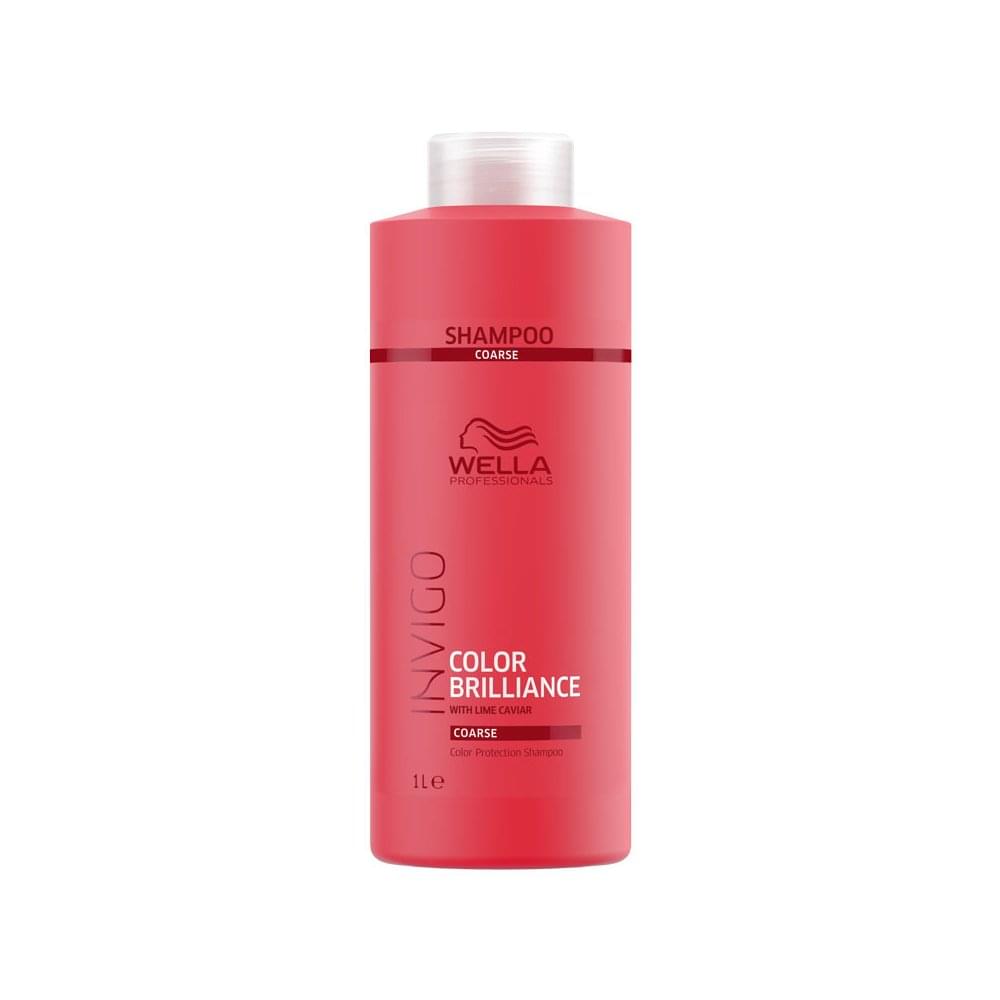 Wella Professionals, Invigo Color Brilliance, Lime Caviar, Hair Shampoo, For Colour Protection, 1000 ml