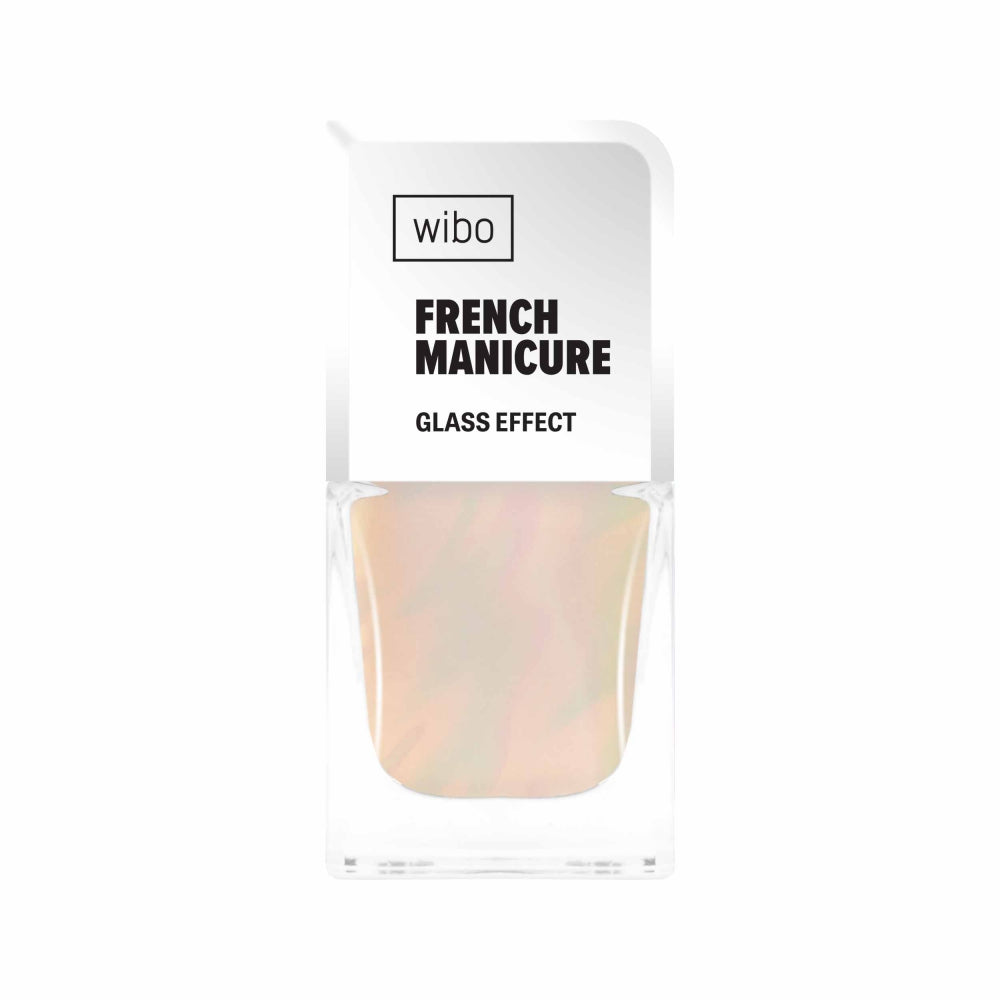 Wibo, French Manicure, Glaseffekt, Nagellack, 10, 8,5 ml