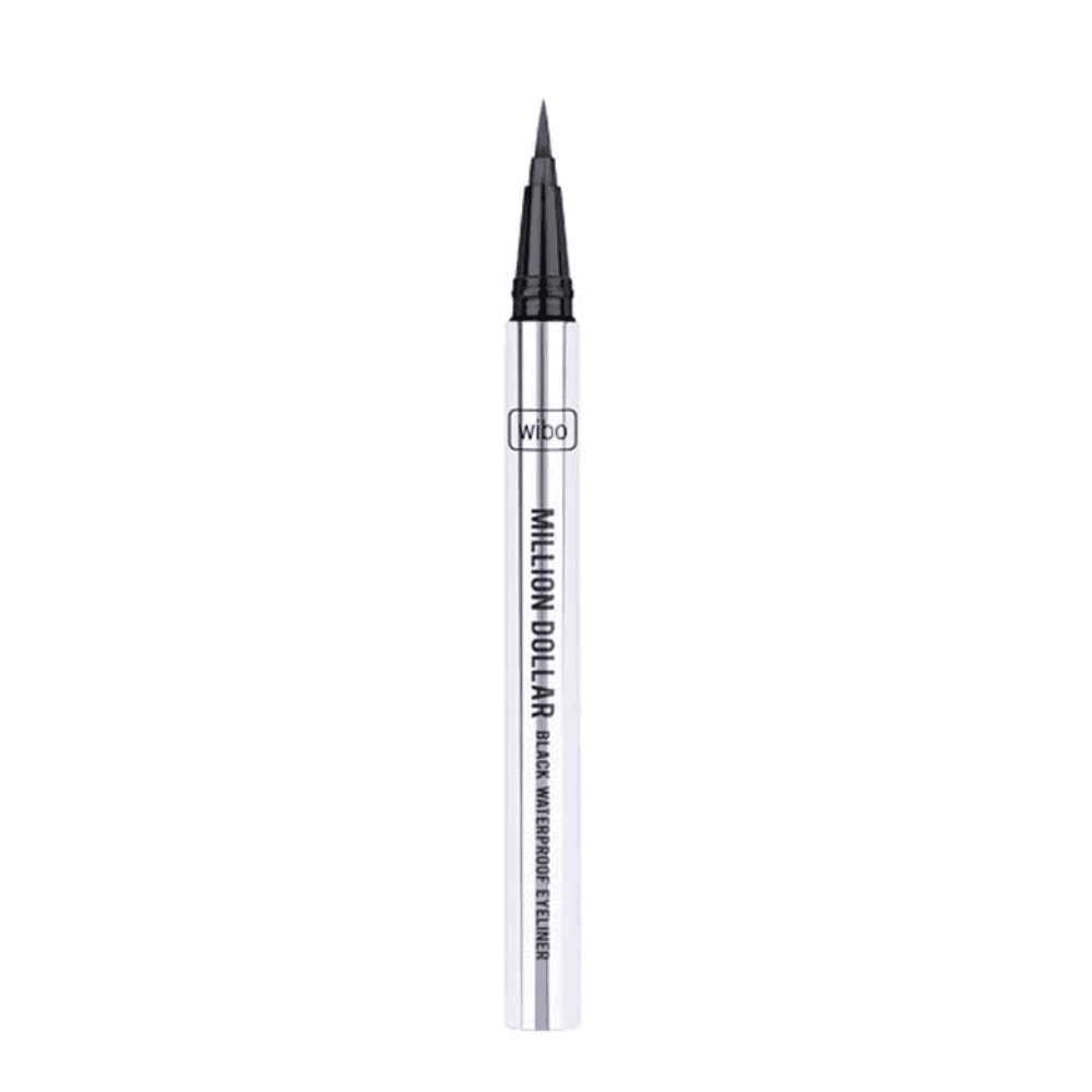 Wibo, Million Dollar, wasserfester Flüssig-Eyeliner mit Filzspitze, 1, Schwarz, 0,8 g