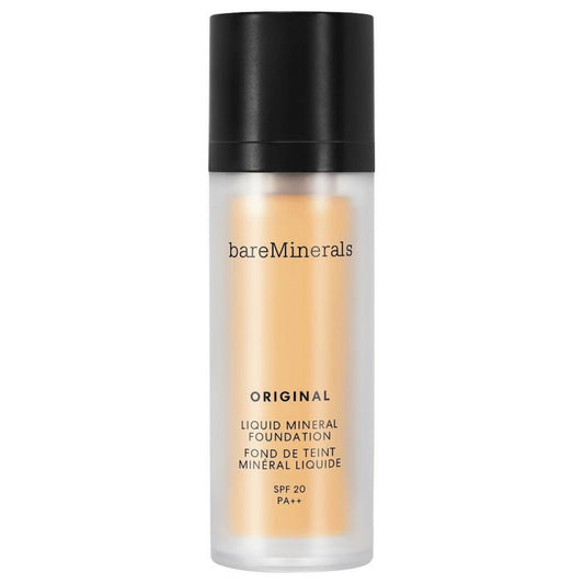 BareMinerals, Original Liquid Mineral, Luminous, Flüssige Foundation, 14, Golden Medium, LSF 20, 30 ml