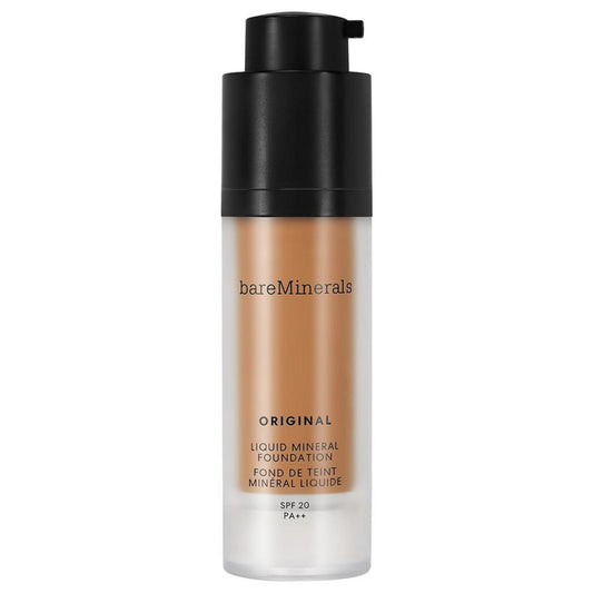 BareMinerals, Original Liquid Mineral, Luminous, flüssige Foundation, 24, Neutral Dark, LSF 20, 30 ml