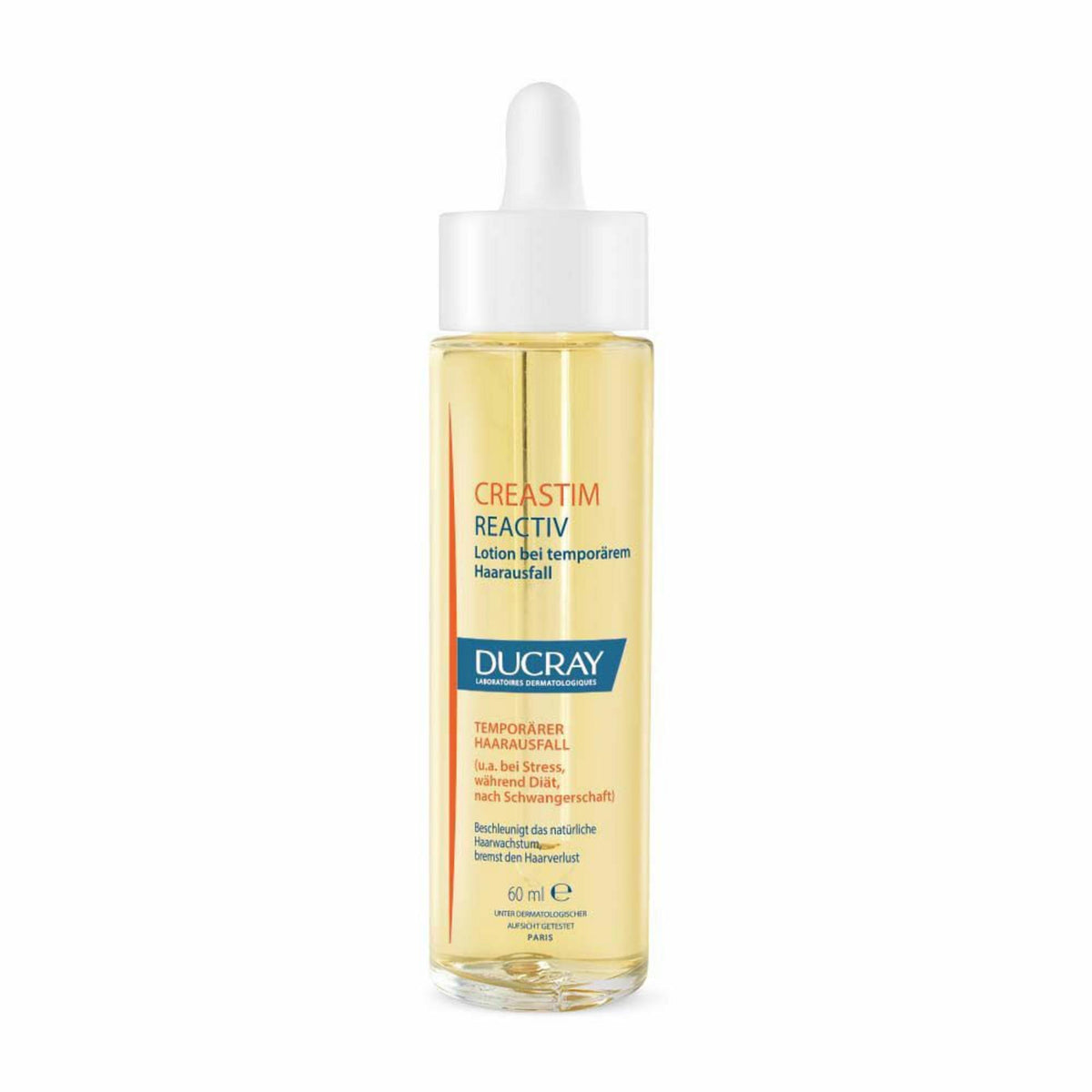 Ducray, Anaphase Creastim Reactiv, Hair Lotion Treatment, Anti-Hair Loss, 60 ml
