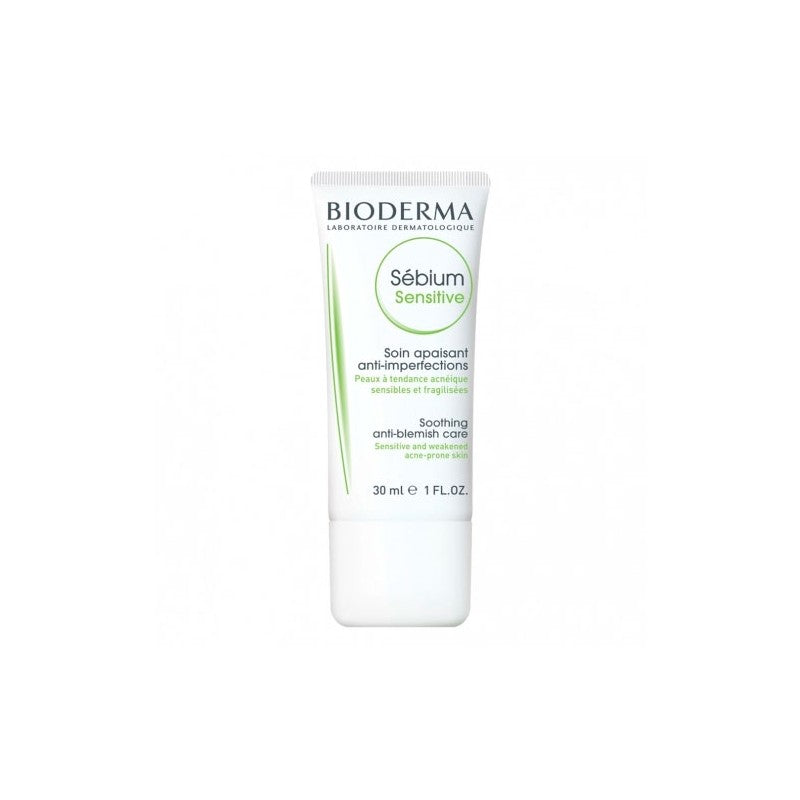 Bioderma, Sebium Sensitive, Acne control, Cream, Face, 30 ml