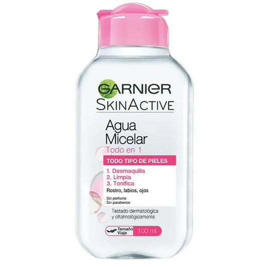 Garnier SkinActive Micellar Water All In 1 Travel Format 100ml
