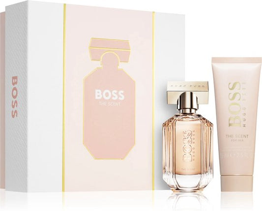 Das Geschenkset „The Scent for Her“ mit Eau de Parfum (EDP) 50 ml und Bodylotion 75 ml 50ml