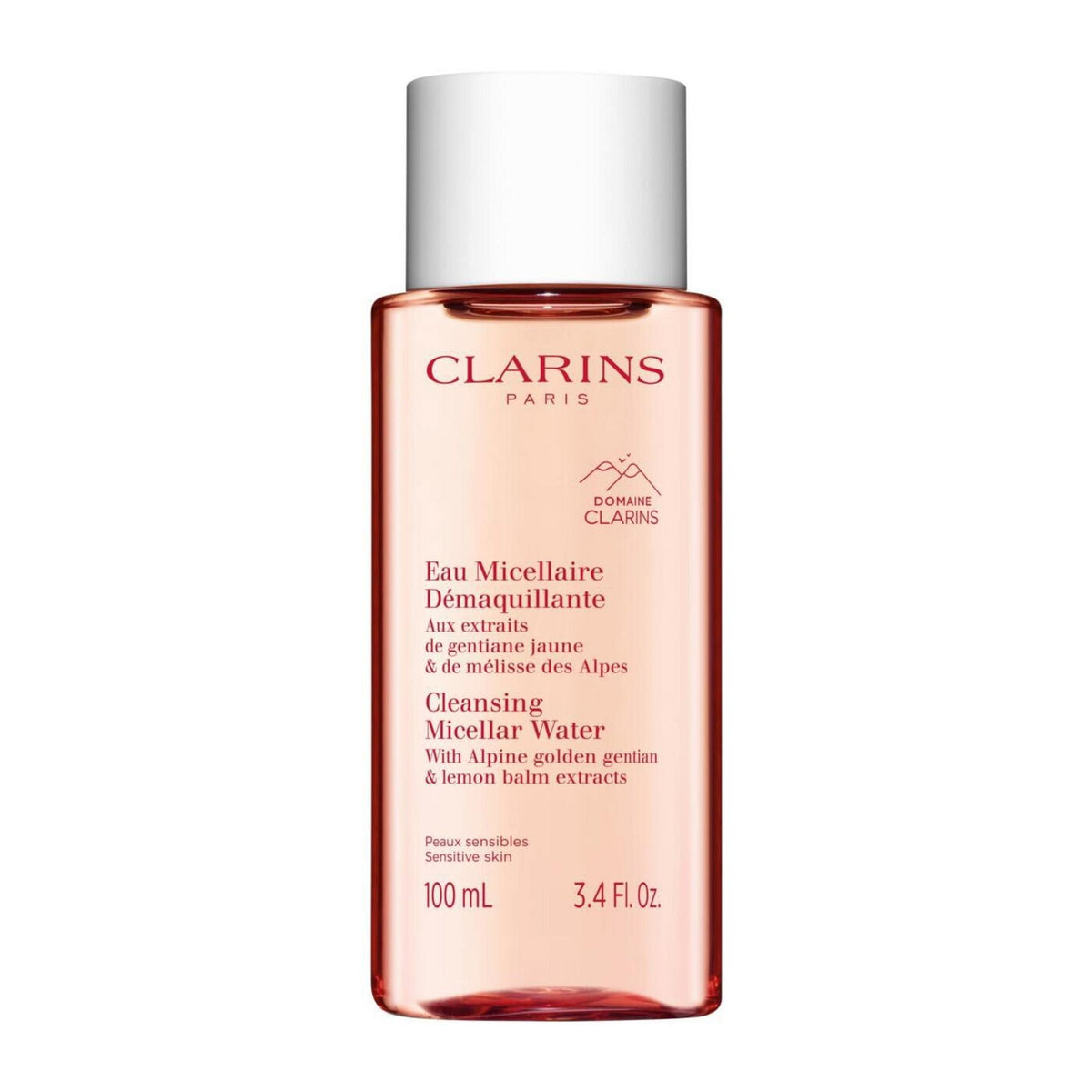 Clarins, Mizellen-Reinigungswasser, Mizellenwasser, Empfindliche Haut, 100 ml