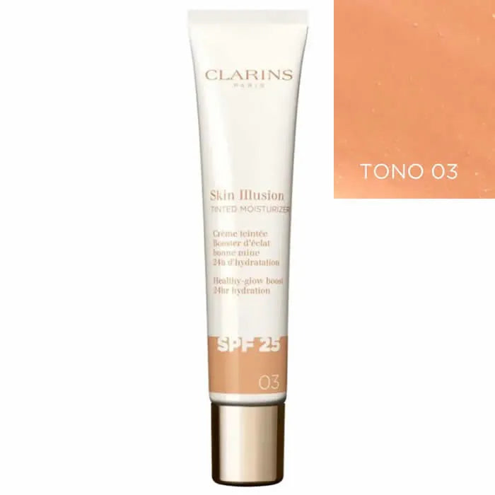 Clarins Skin Illusion Tinted Moisturizer Spf25 03 40ml