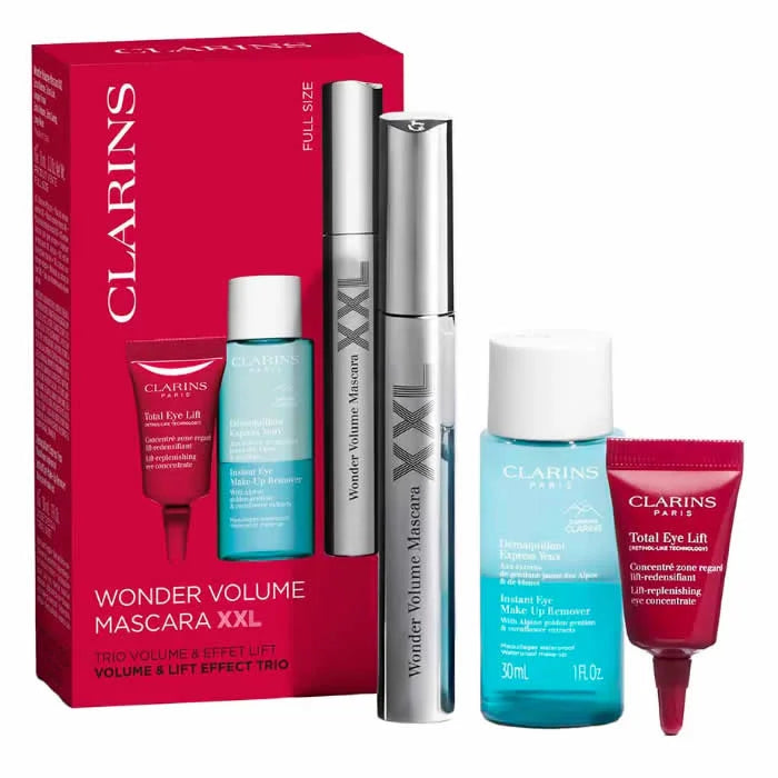 Clarins Wonder Volume Mascara XXL Set 3 Pieces