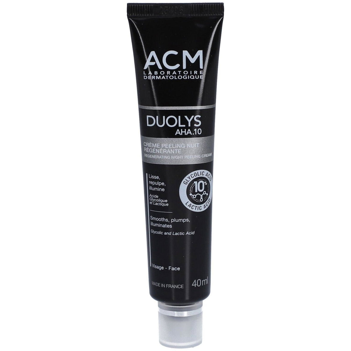 Laboratoire ACM, Duolys, Peeling, Nachtcreme, für das Gesicht, 40 ml