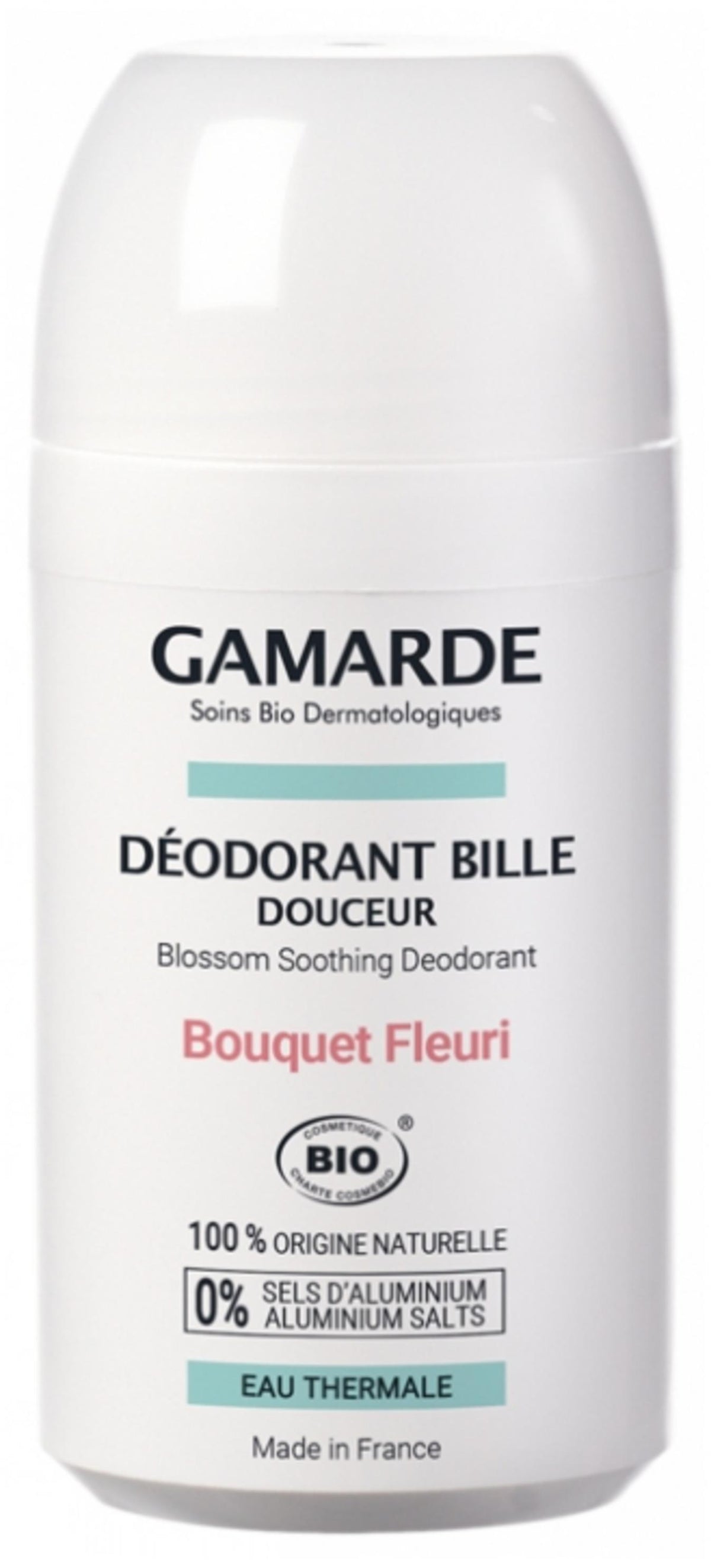 Gamarde, Gamarde, Bio, Antitranspirant, Blumig, Deodorant Roll-on, Für Damen, 50 ml