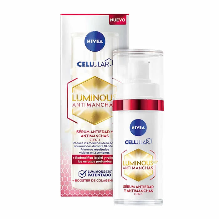Nivea Luminous 630 2-in-1 Anti-Age & Anti-Dark Spot Serum 30ml