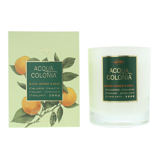 4711, Acqua Colonia, Blutorange & Basilikum, Duftkerze, 180 g
