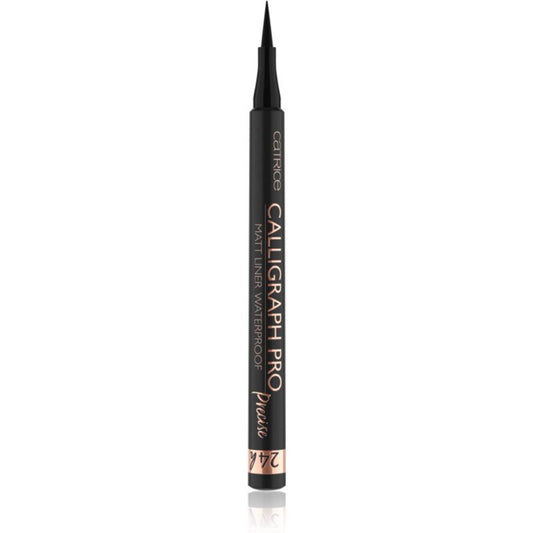 Catrice, Calligraph Pro Precise, wasserfester Flüssig-Eyeliner, 010, Intense Black, 1,2 ml