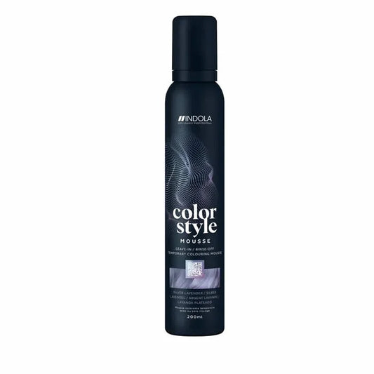 Indola Color Style Mousse Silver Lavender 200ml