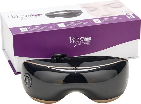 ViperPharm, Vipernake, Wireless, Massagers, For Eyes, Vp-0.5, Black, Unisex, Adult