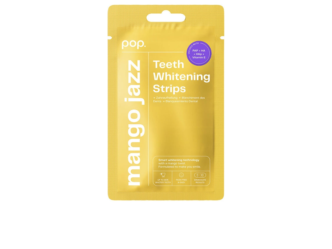 Pop. Tiras Blanqueadoras Sabor Mango 7 U