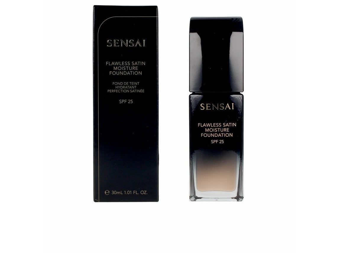 Vloeibare Foundation Kanebo Sensai Spf 20 202-Ochre beig (30 ml)